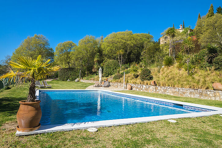 Fantastic rural farmhouse or luxury hotel for sale in flat nature.