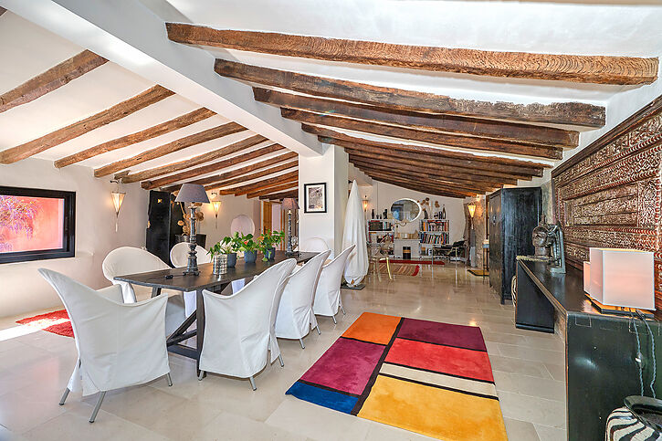 Fantastic rural farmhouse or luxury hotel for sale in flat nature.