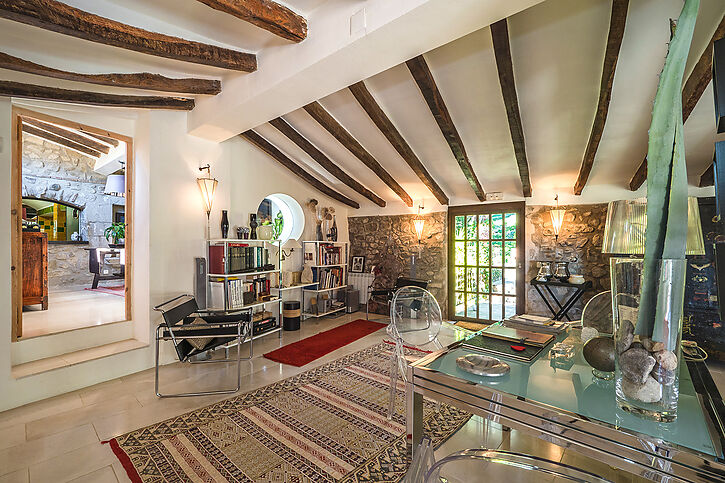 Fantastic rural farmhouse or luxury hotel for sale in flat nature.