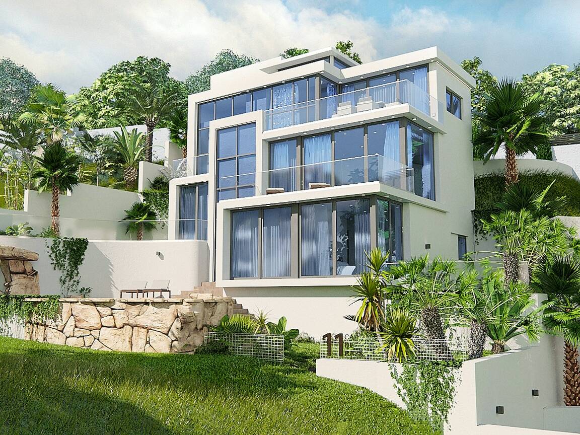 Schönes neues modernes Haus zum Verkauf in Llança