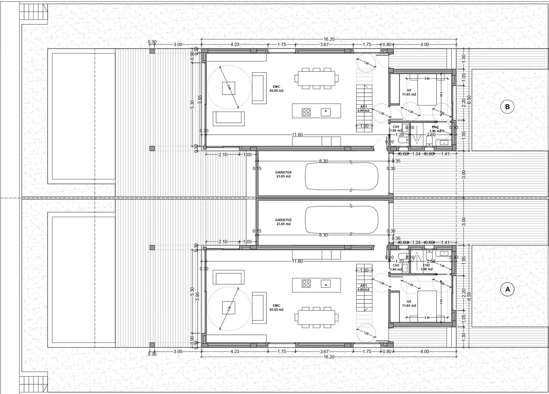 Modernes Haus im Bau am Kanal zu verkaufen in Empuriabrava (B)