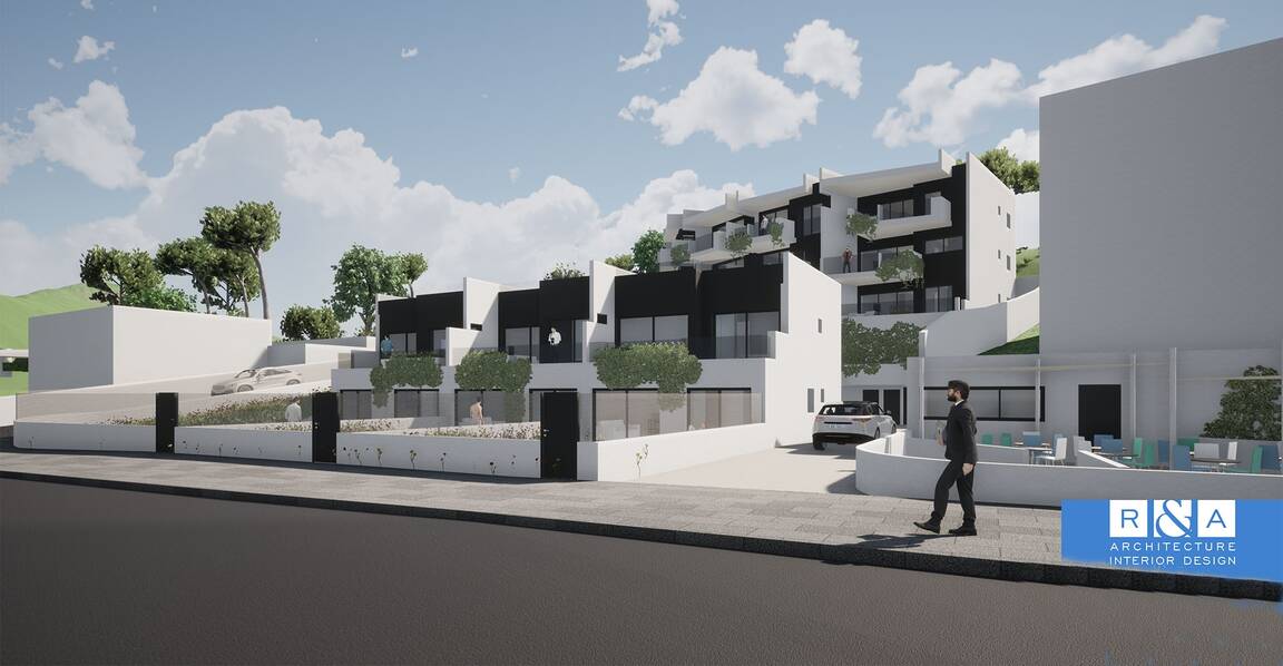 New first floor flat with sea views for sale, Roses P-1