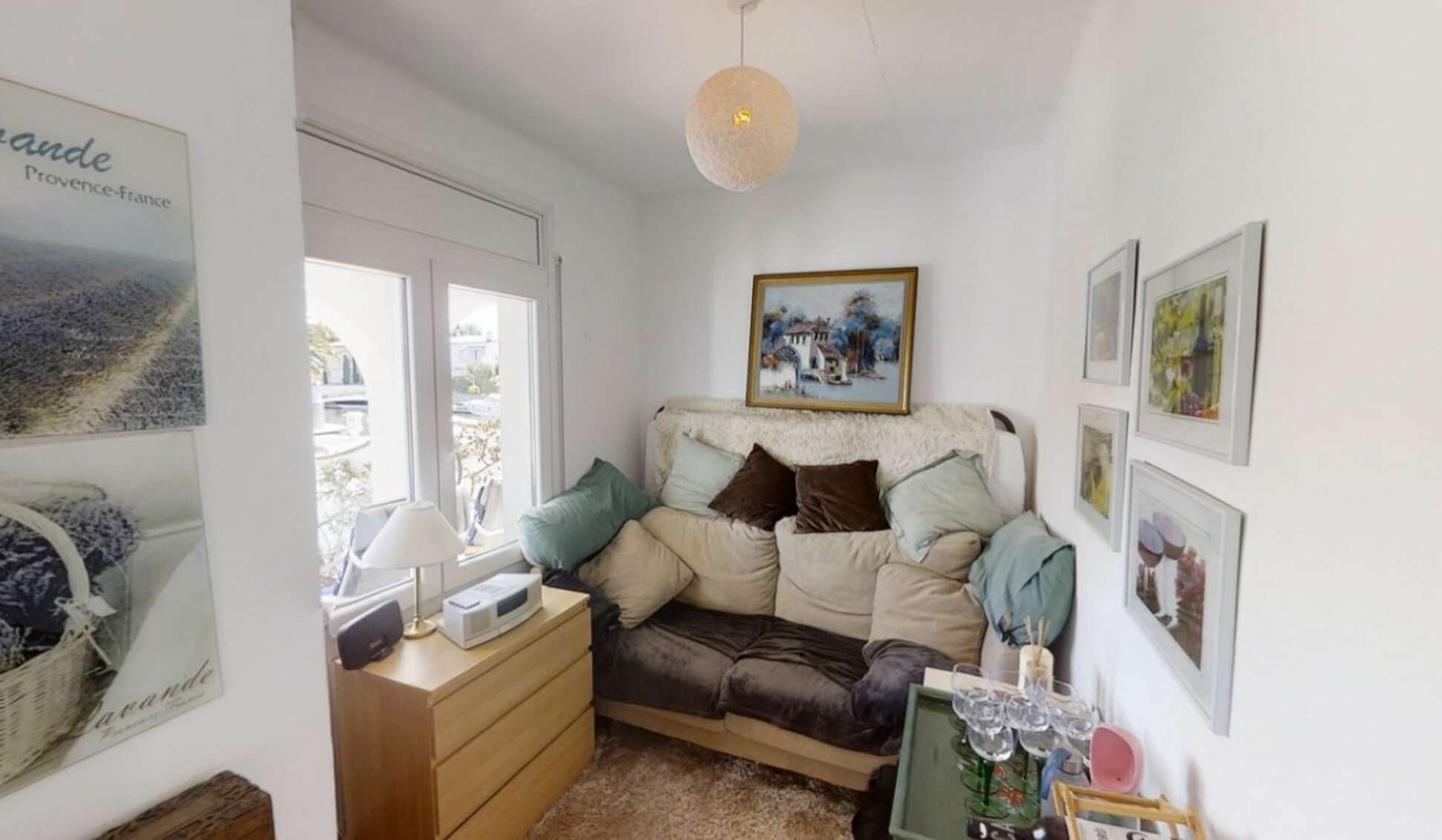 Haus am Kanal mit 10 m Liegeplatz am Empuriabrava-Kanal.
