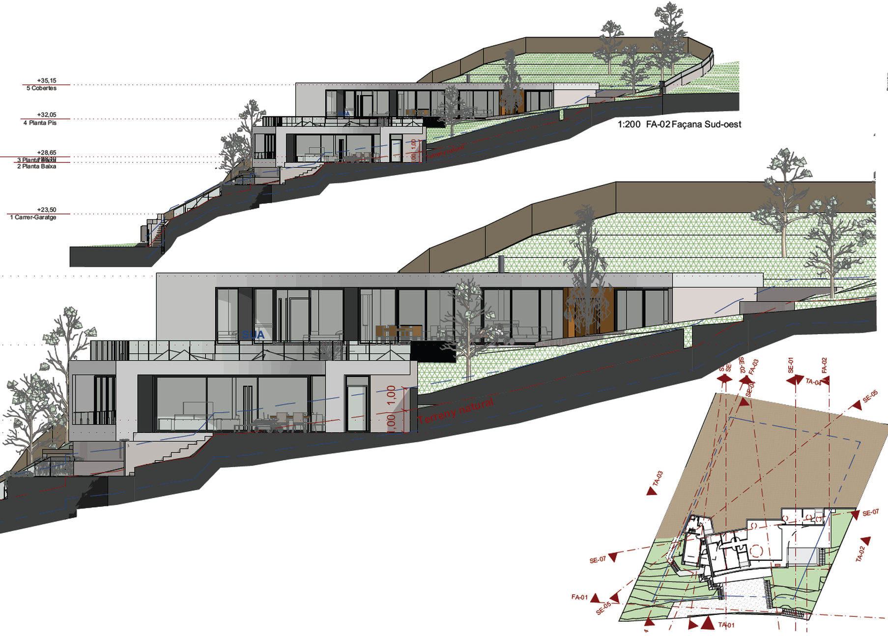 Proyecto de construcción a 50 m de la playa de «Almadrava» – Roses