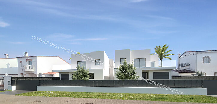 New promotion of 2 canal houses for sale in Empuriabrava ( A )