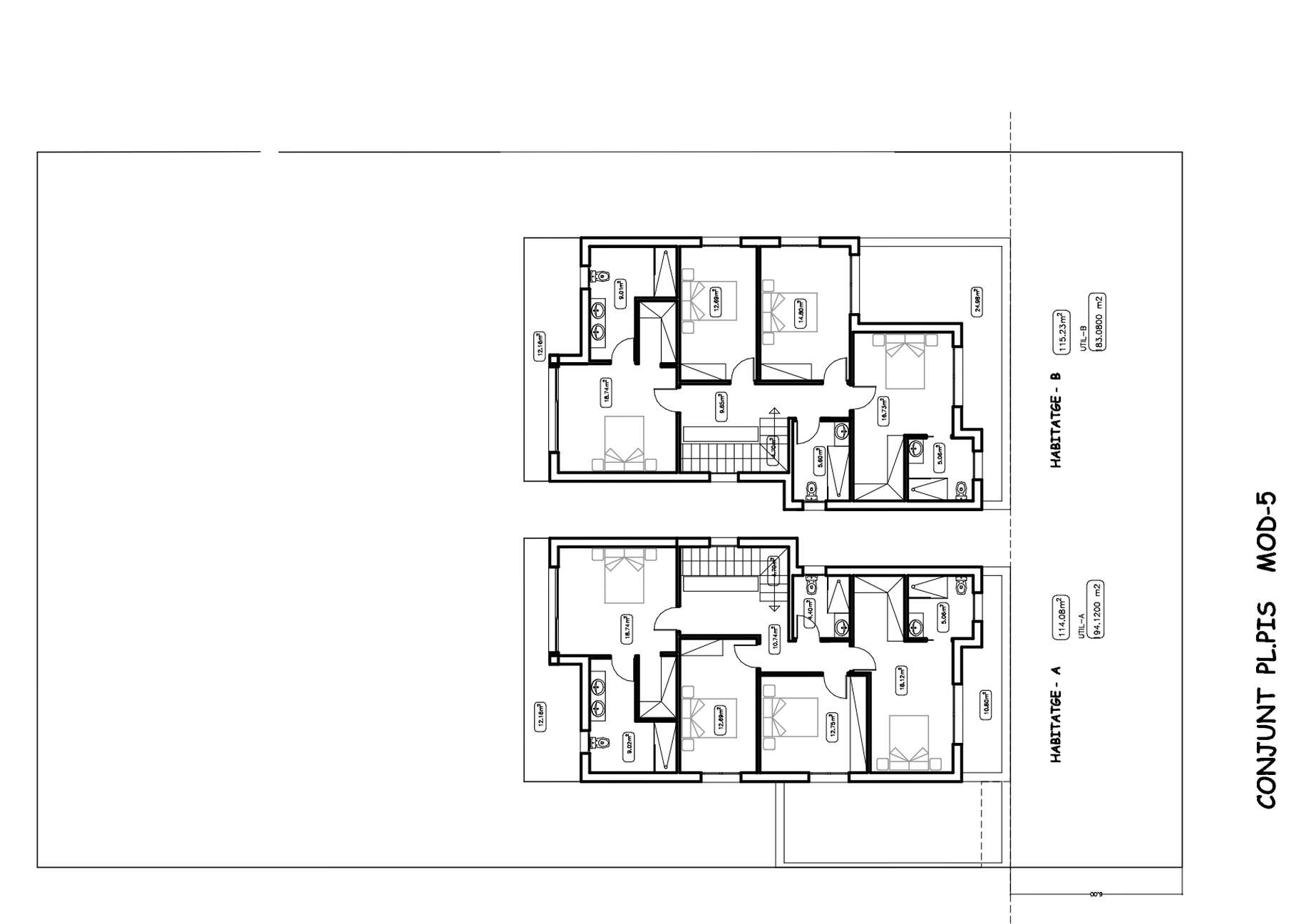 Nouvelles maisons modernes sur le canal à vendre à Empuriabrava ( B )