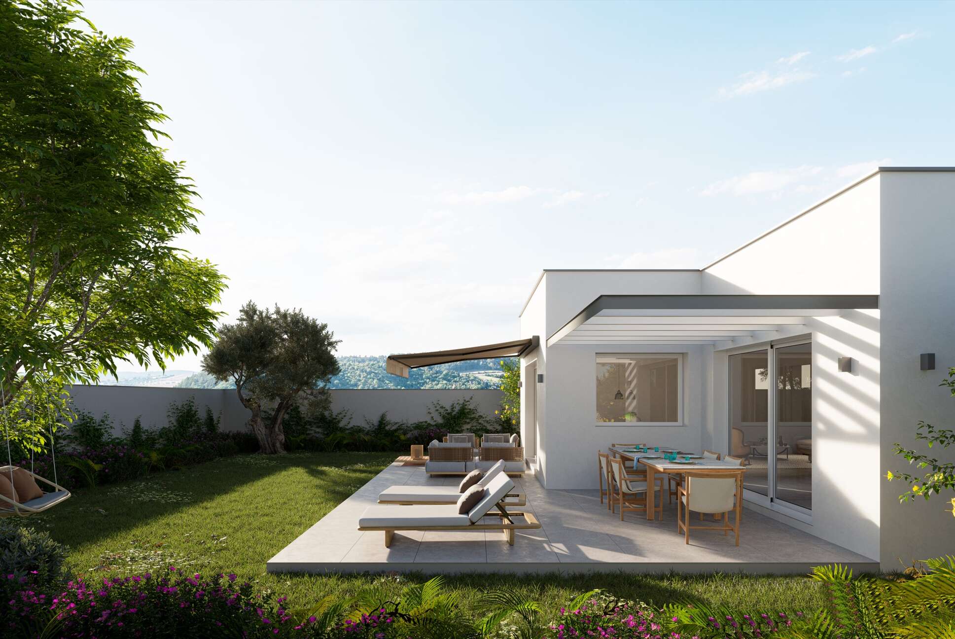 Neue Häuser mit Garten und Garage zum Verkauf in Vilamacolum