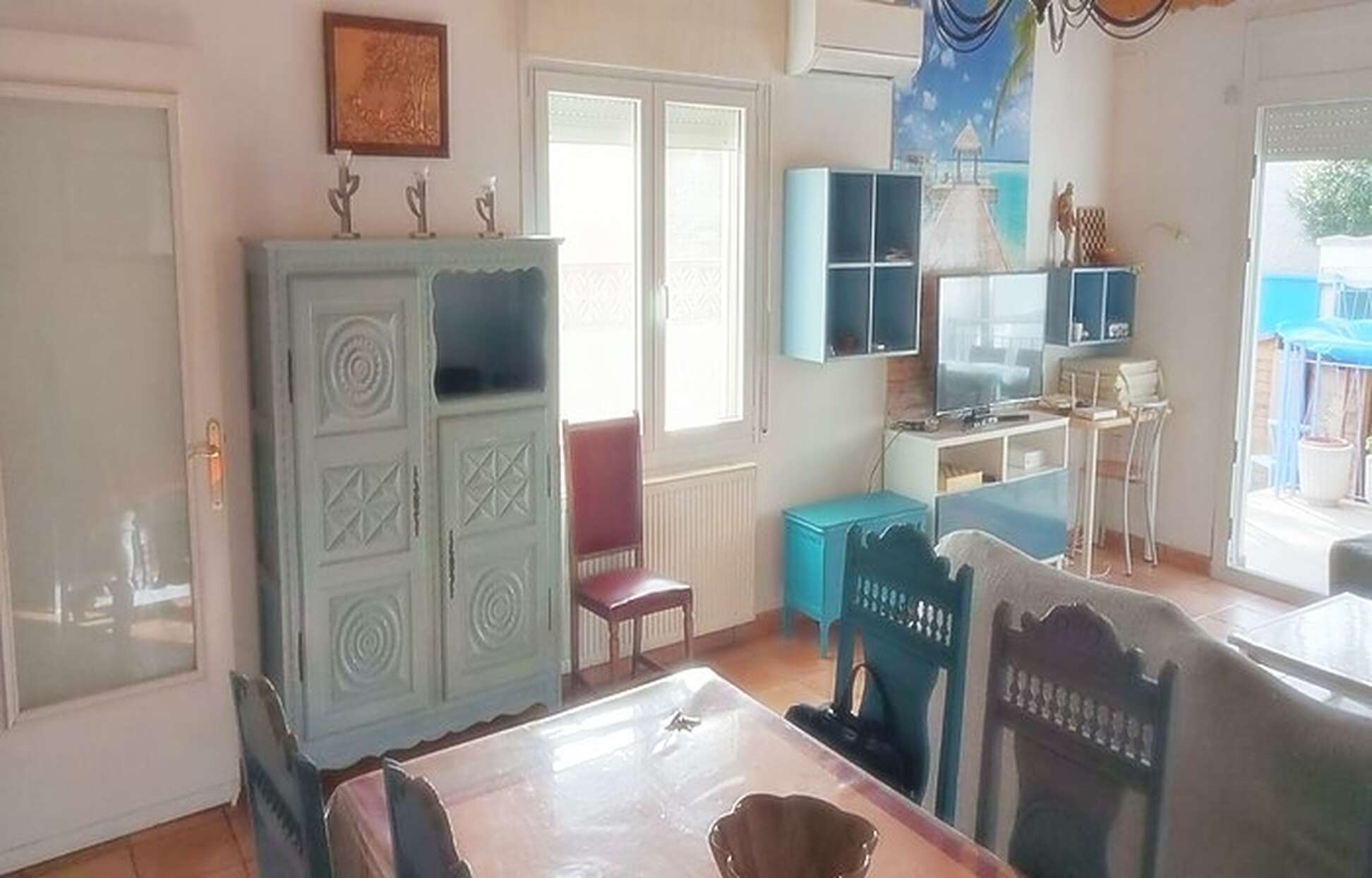 Casa adossada a la venda amb jardí a Empuriabrava