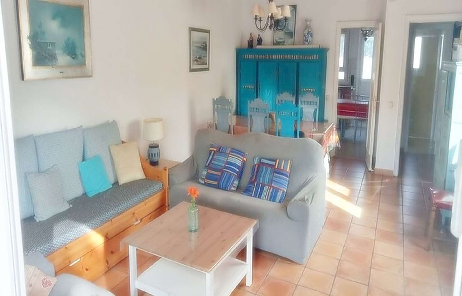 Casa adossada a la venda amb jardí a Empuriabrava