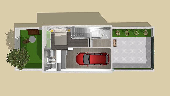Casa en construcción  adosada a la venta en Empuriabrava ( B )