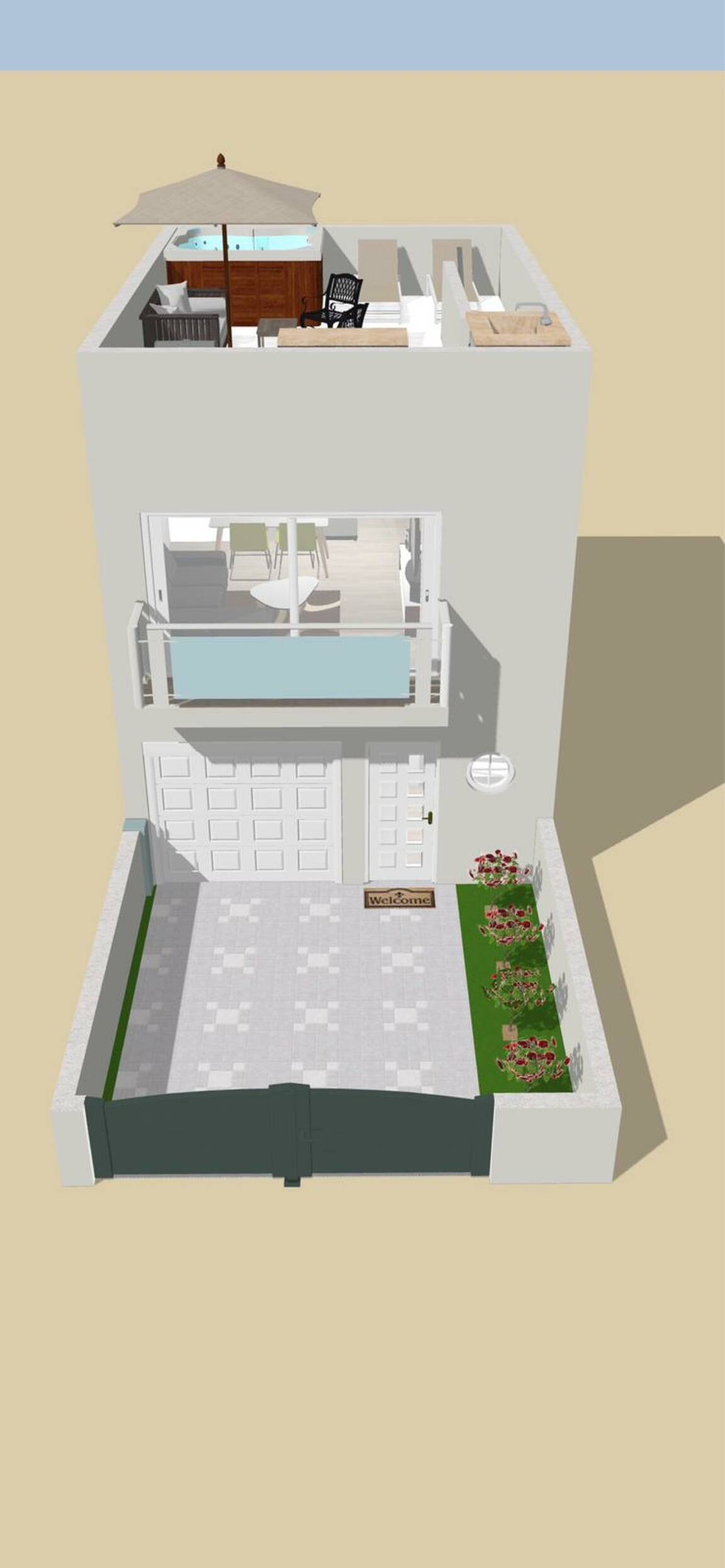 Casa en construcción  adosada a la venta en Empuriabrava ( B )