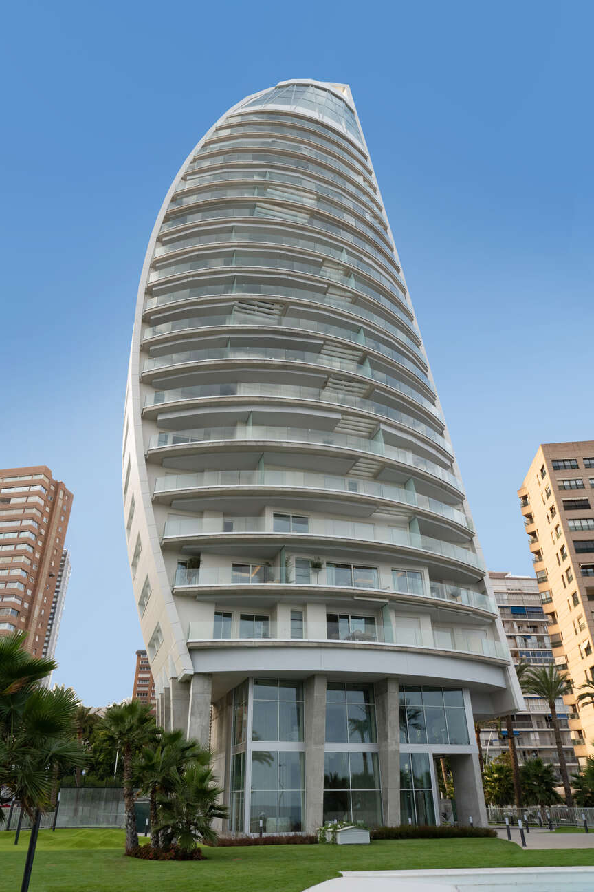 Lujoso ático frente al mar a la venta en Benidorm