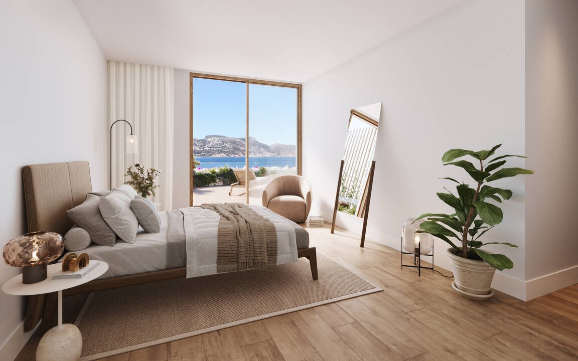 New apartment for sale with sea views in Alicante